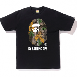 BAPE FOREST CAMO BY BATHING TEE MENS