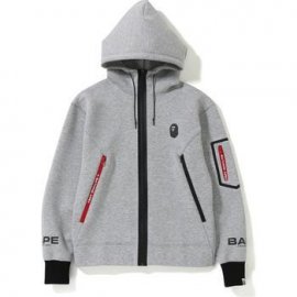 RELAXED DOUBLE KNIT FULL ZIP HOODIE M