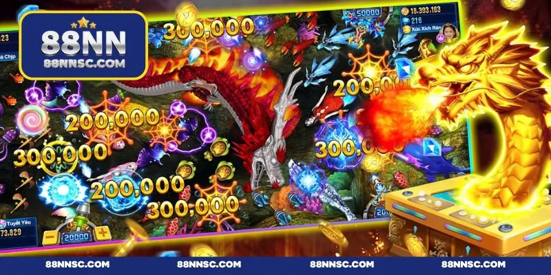 Bắn Cá Long Thần - Chinh phục boss rồng rinh ngay thưởng lớn